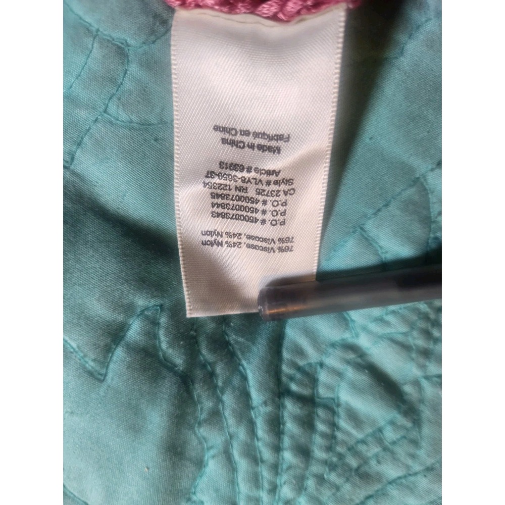 Little Moon Size Medium Pink Viscose Blend Pullover Long Flared Sleeve Sweater‎ - Picture 6 of 8